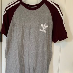 Adidas 3 stripe top